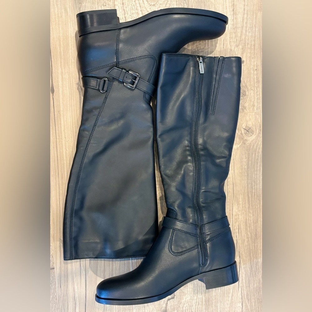 La Canadienne Sunday Tall Leather Pull-On Boots Size 7 NWT